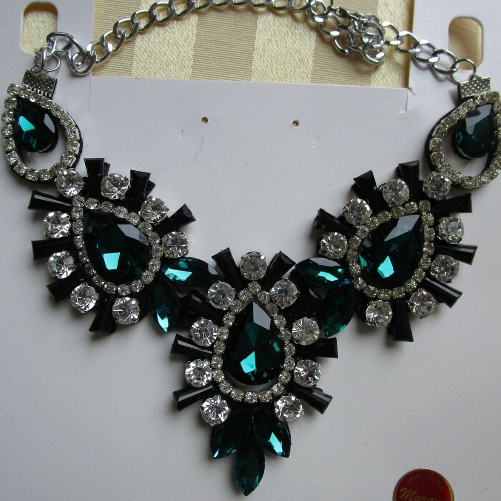 Murano custom ballroom Jewelry made in Italy, new, partial packing